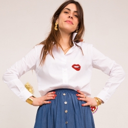 Chemise Blanche Bouche Martina Chemise Blanche Bouche Martina
