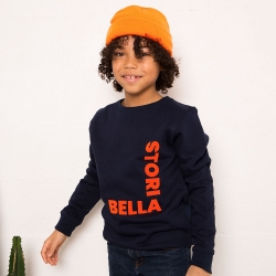 Sweat Bleu Bella Storia Enfant ENFANTS Faubourg54