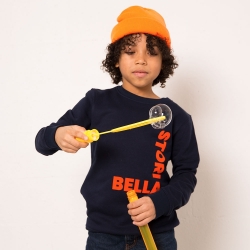 Sweat Bleu Bella Storia Enfant ENFANTS Faubourg54