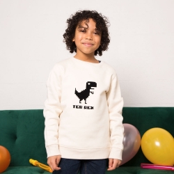 Sweat Crème T-Rex Enfant ENFANTS Faubourg54