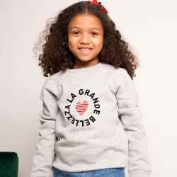 Sweat Gris La Grande Bellezza Enfant ENFANTS Faubourg54