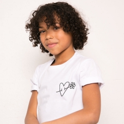 T-Shirt Blanc Cupido Enfant ENFANTS Faubourg54