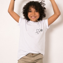 T-Shirt Blanc Cupido Enfant ENFANTS Faubourg54