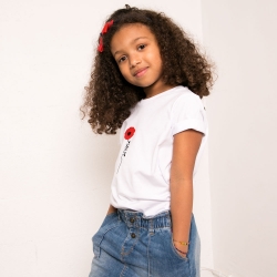 T-Shirt Blanc Papavero Enfant ENFANTS Faubourg54