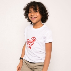 T-Shirt Blanc Tanto Love Enfant ENFANTS Faubourg54