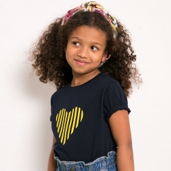 T-Shirt Bleu Navy Lucio Enfant ENFANTS Faubourg54