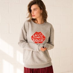 Sweat Gris Amuse Bouche FEMME Faubourg54