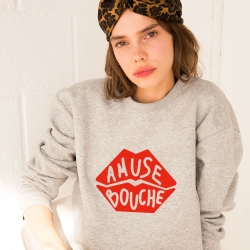 Sweat Gris Amuse Bouche FEMME Faubourg54