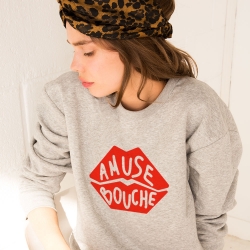 Sweat Gris Amuse Bouche FEMME Faubourg54