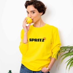 copy of Yellow Sweatshirt Amor Mio