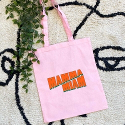Pink Tote Bag Mamma Miam