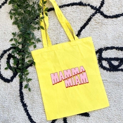 Yellow Tote Bag Mamma Miam