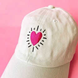Casquette Vibra Coeur Vert Menthe FEMME Faubourg54 Casquette Vibra Coeur Vert Menthe FEMME Faubourg54