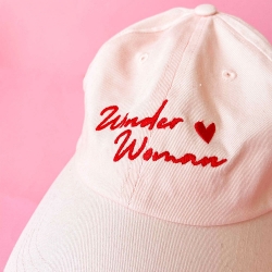 Casquette Wonder Woman Rose FEMME Faubourg54