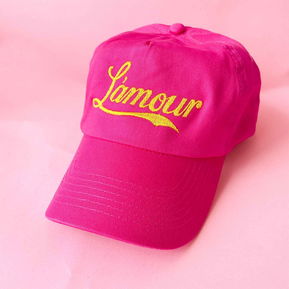 Casquette L'amour Fuchsia FEMME Faubourg54