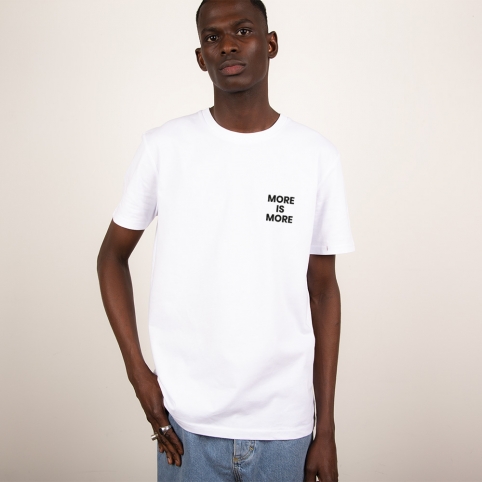 T-Shirt More is More Blanc