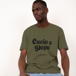 T-Shirt Cacio e Pepe Kaki HOMME Faubourg54