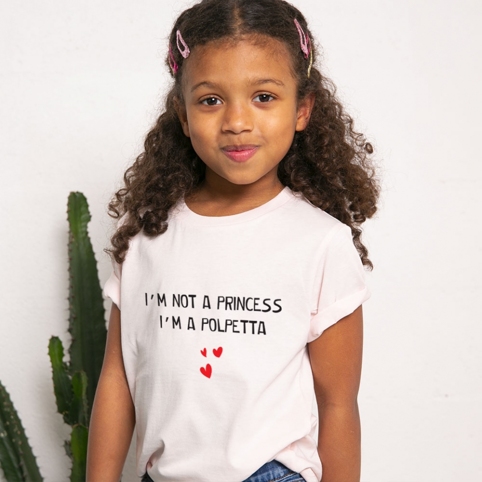 T-Shirt Rose Polpetta Enfant ENFANTS Faubourg54