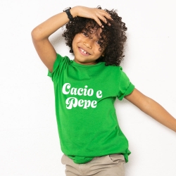 T-Shirt Vert Cacio e Pepe Enfant ENFANTS Faubourg54