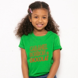 T-Shirt Vert Caramel Enfant ENFANTS Faubourg54