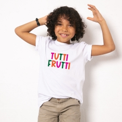 T-Shirt Blanc Tutti Frutti Enfant ENFANTS Faubourg54