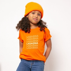 T-Shirt Orange Lasagna Enfant ENFANTS Faubourg54