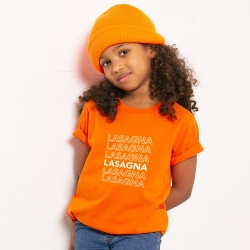 T-Shirt Orange Lasagna Enfant ENFANTS Faubourg54