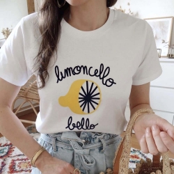 T-Shirt Blanc Limoncello