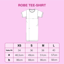 Robe T-shirt Celine Rose FEMME Faubourg54