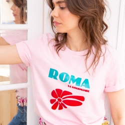 T-shirt Rose Roma by Les Futiles FEMME Faubourg54