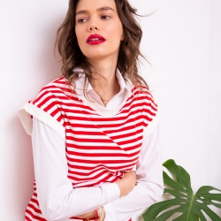 T-shirt Claudia Rouge FEMME Faubourg54 T-shirt Claudia Rouge FEMME Faubourg54