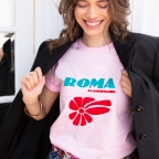 T-shirt Rose Roma by Les Futiles FEMME Faubourg54