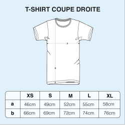 T-Shirt Adoro Blanc HOMME Faubourg54