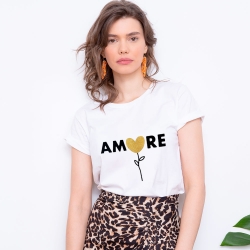 T-Shirt Blanc Capucine FEMME Faubourg54
