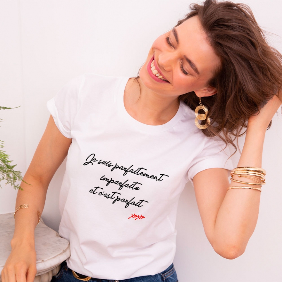 T-Shirt Blanc Diana FEMME Faubourg54