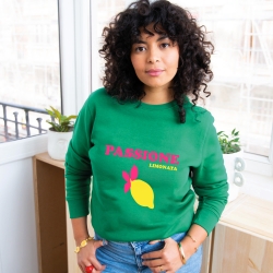 Sweat Vert Limonata by Les Futiles FEMME Faubourg54