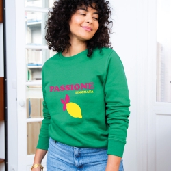 Sweat Vert Limonata by Les Futiles FEMME Faubourg54