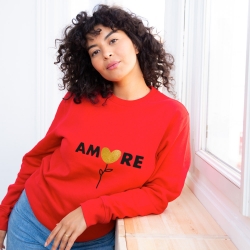 Sweat Rouge Capucine by Les Futiles FEMME Faubourg54