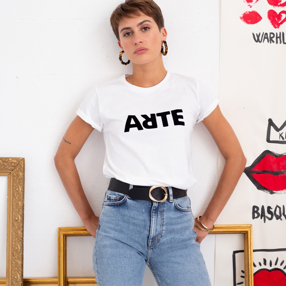 T-Shirt Blanc Arte FEMME Faubourg54
