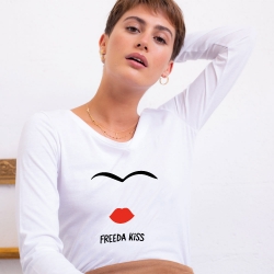 T-Shirt ML Freeda Kiss FEMME Faubourg54