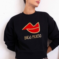 Sweat Noir Picasso FEMME Faubourg54