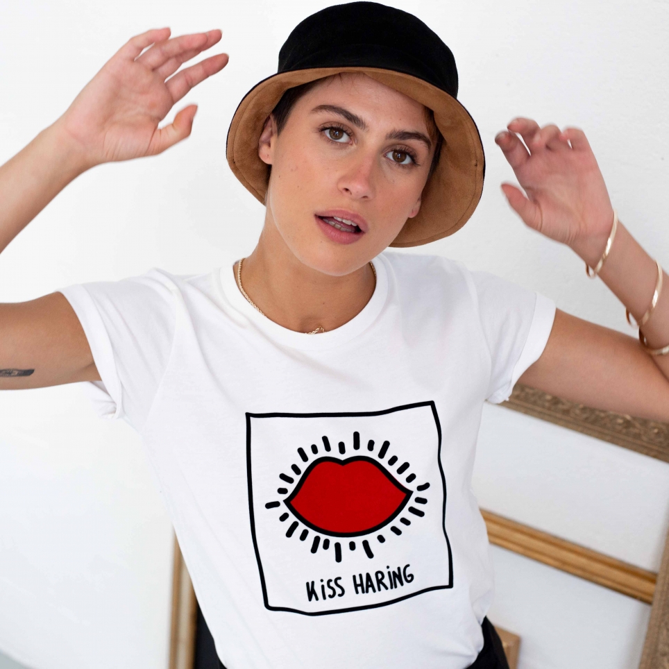 T-Shirt Kiss Haring FEMME Faubourg54