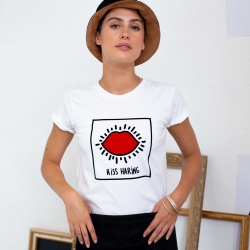 T-Shirt Kiss Haring FEMME Faubourg54