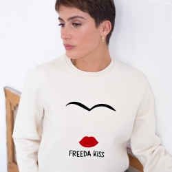 Sweat Crème Freeda Kiss FEMME Faubourg54
