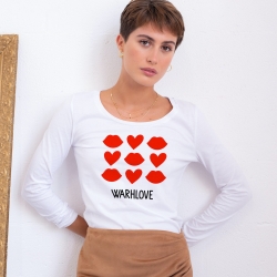 T-Shirt ML Warhlove FEMME Faubourg54