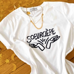 T-Shirt Blanc Soeurcière