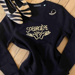 Sweat Noir Soeurcière FEMME Faubourg54