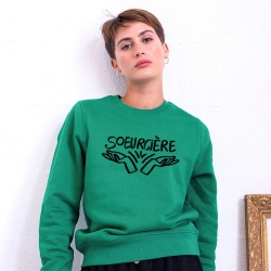 Sweat Vert Soeurcière