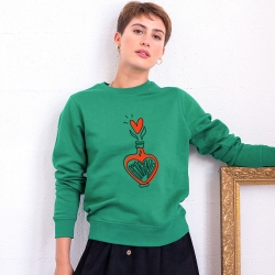 Sweat Vert Amortentia FEMME Faubourg54