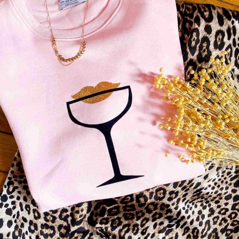 Sweat Rose Bouche Champagne